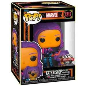 figura POP Kate Bishop con Lucky 1212
