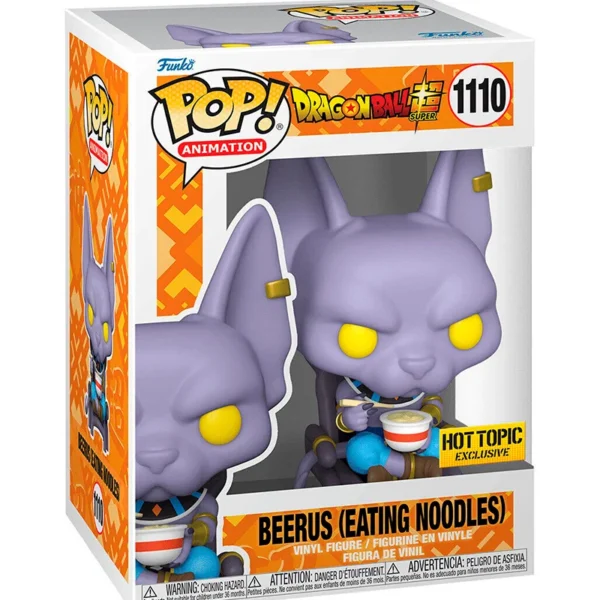 FUNKO POP Beerus comiendo Noodles 1110