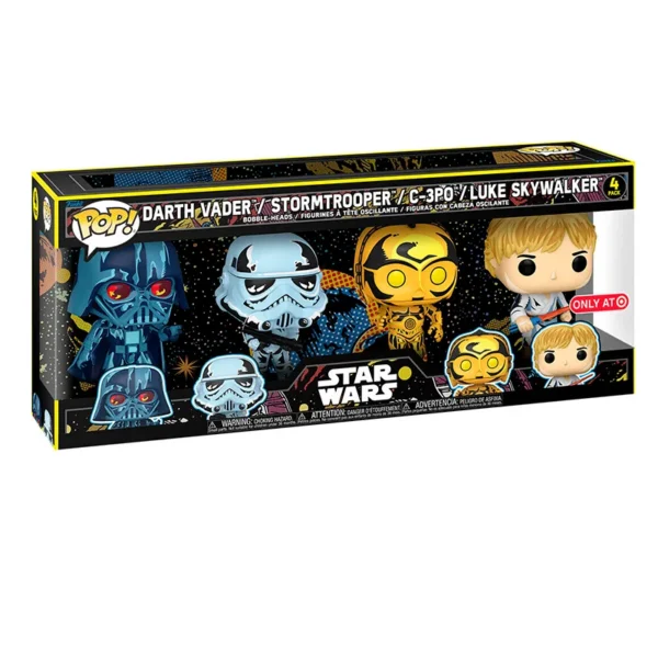 Pack 4 FUNKO POP Star Wars