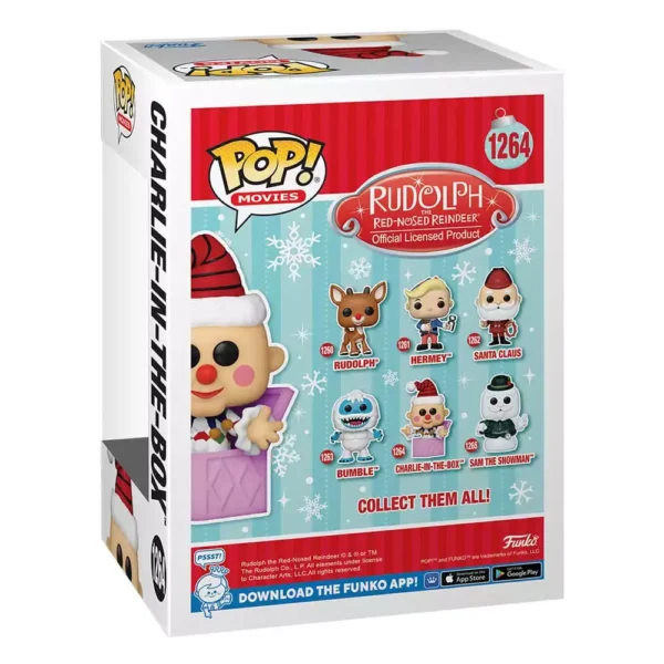 FUNKO POP Charlie en la Caja 1264 - Rudolph - Imagen 3