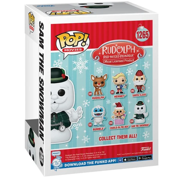 FUNKO POP Sam el Muñeco de Nieve 1265 - Rudolph - Imagen 3