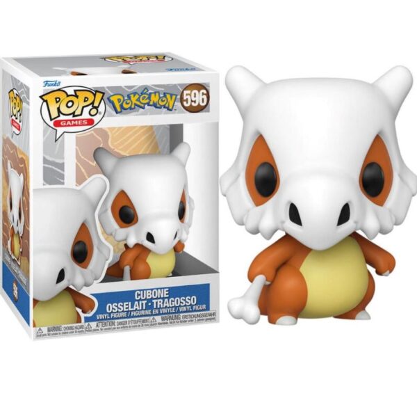 funko pop de cubone el pokemon con craneo