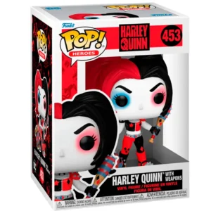muñeco POP Harley Quinn con Mazos 453