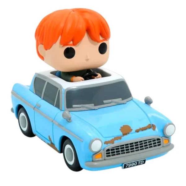 muñeco POP Ron Weasley en Coche 112