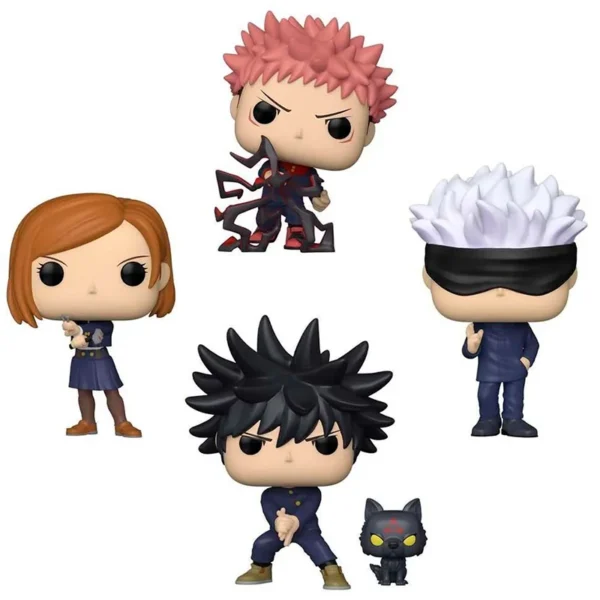 Pack 4 FUNKO POP Jujutsu Kaisen