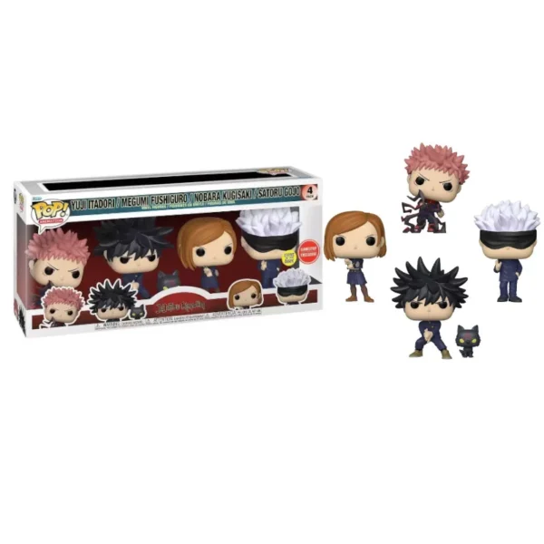 Pack 4 FUNKO Jujutsu Kaisen