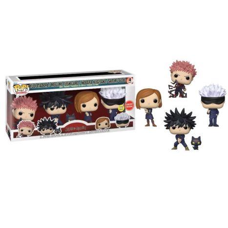 Funko Pop! Animation Pack 4 Figuras De Vinilo Jujutsu Kaisen