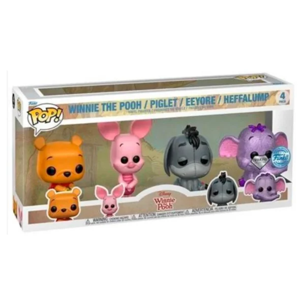 Pack 4 FUNKO POP Winnie the Pooh