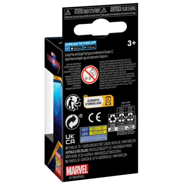 Llavero POCKET POP Capitana Marvel