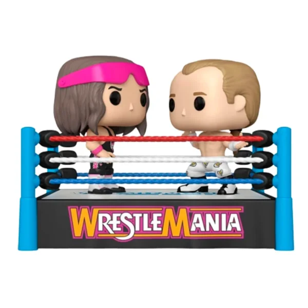 Pack FUNKO POP Bret Hart Vs Shawn Michaels en el Ring