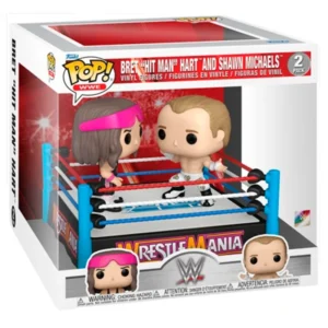 Pack POP Bret Hart Vs Shawn Michaels en el Ring