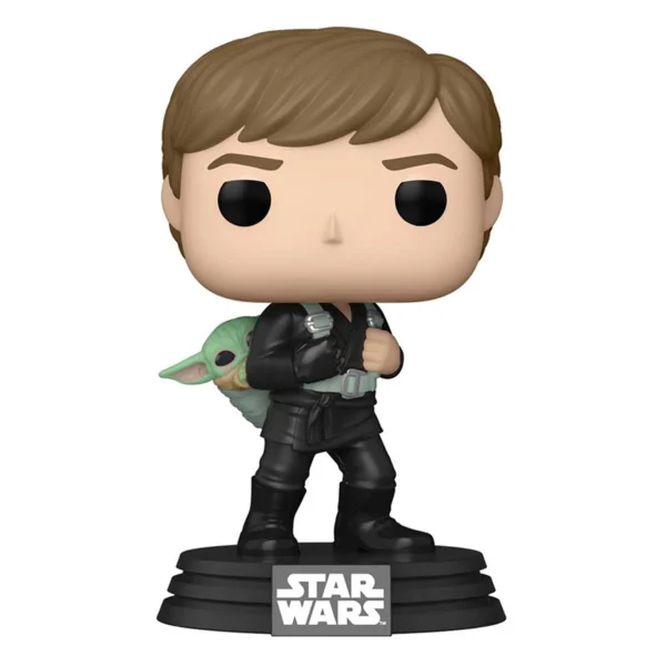 figura POP Luke Skywalker con Grogu 583