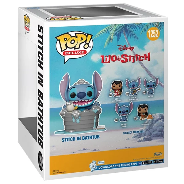 figura POP Stitch en la Bañera 1252