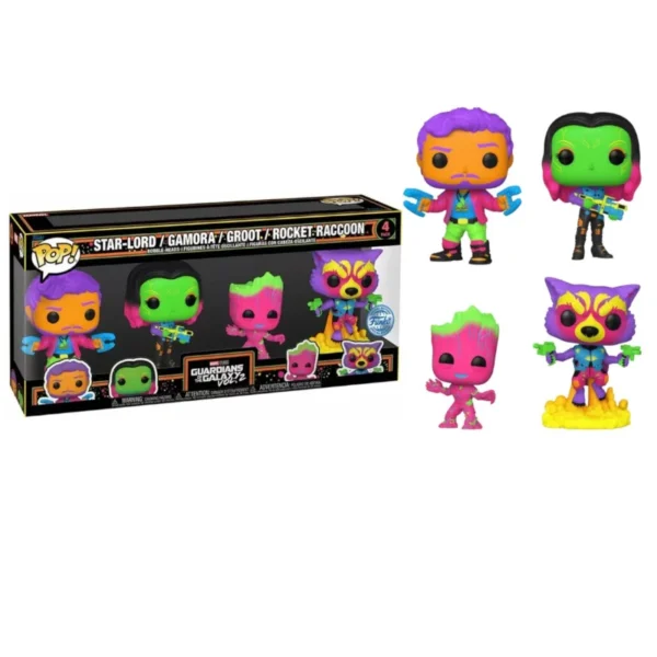 Pack 4 FUNKO Marvel