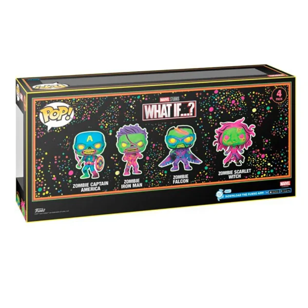 Pack 4 figuras POP What if..