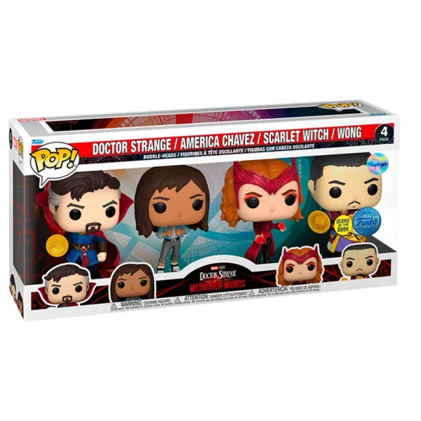 Pack 4 FUNKO POP Doctor Strange