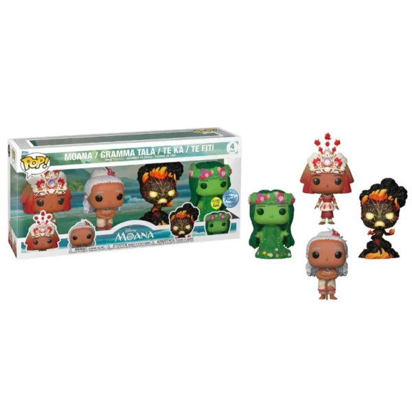 Pack 4 FUNKO Moana