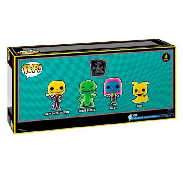 Pack 4 FUNKO POP Pesadilla Antes de Navidad