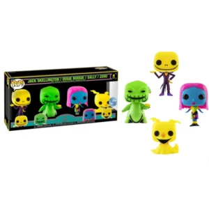 Pack 4 FUNKO Pesadilla Antes de Navidad