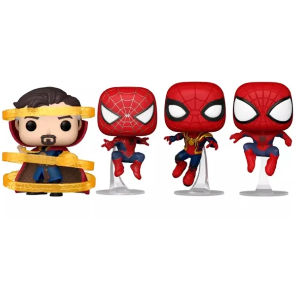 Pack 4 figura POP Spider-Man