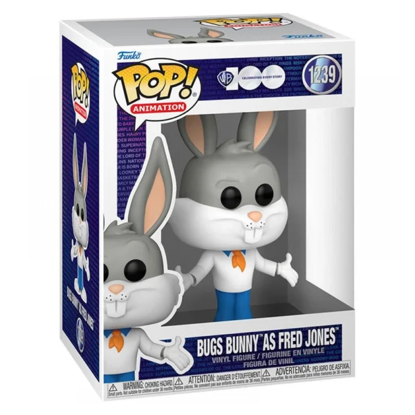 FUNKO POP Bugs Bunny como Fred Jones 1239