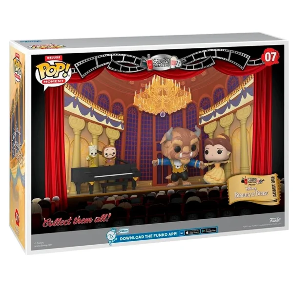 FUNKO POP Bella Bestia Lumiere y Din Don 07