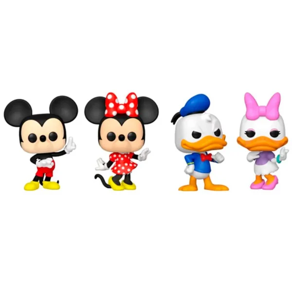 Pack 4 figura POP Disney 100