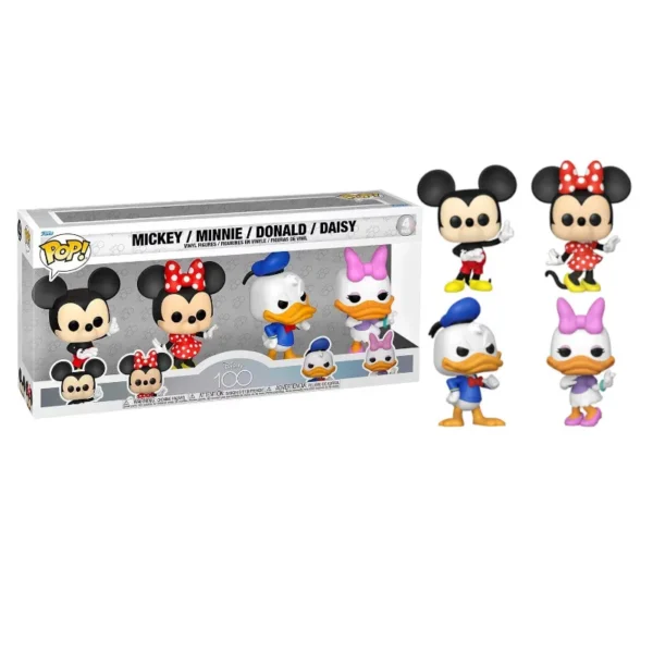 Pack 4 FUNKO Disney 100