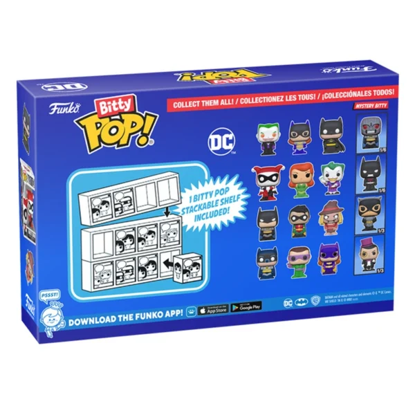 BITTY POP Batman - 4 Figuras - Imagen 3