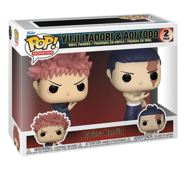 Pack 2 figura POP Jujutsu Kaisen