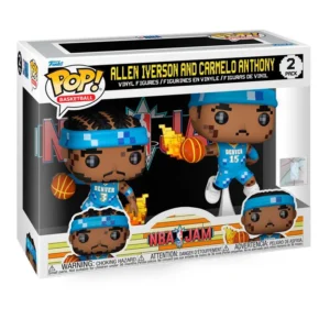 Pack 2 figura POP Allen Iverson y Carmelo Anthony