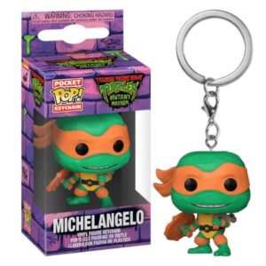 Llavero POCKET Michelangelo Tortugas Ninja