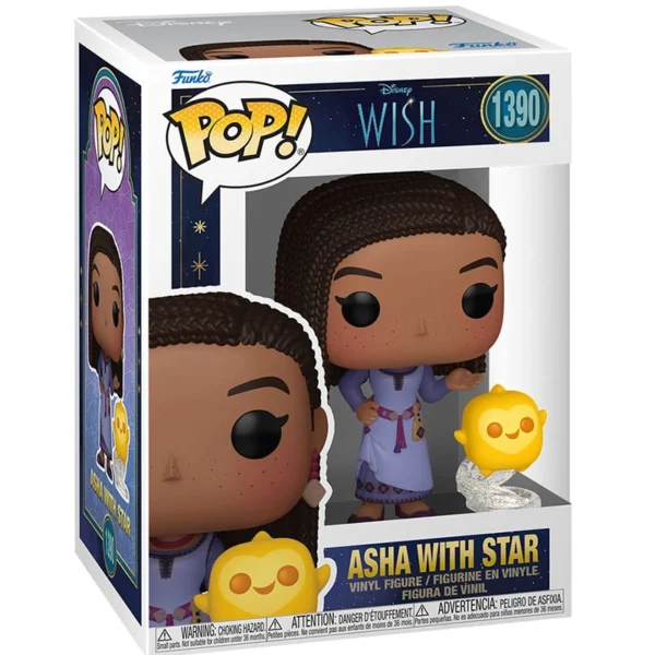 FUNKO POP Asha con Estrella 1390