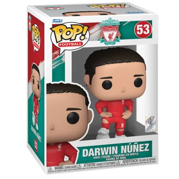 FUNKO POP Darwin Núñez 53 - Liverpool - Imagen 2