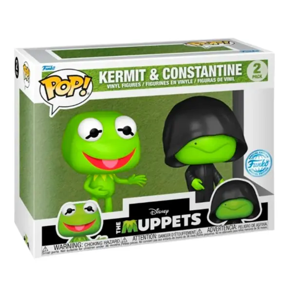 Pack 2 FUNKO POP Kermit y Constantine