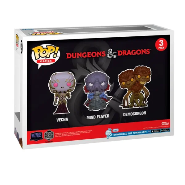 Pack 3 FUNKO POP Dungeons y Dragons