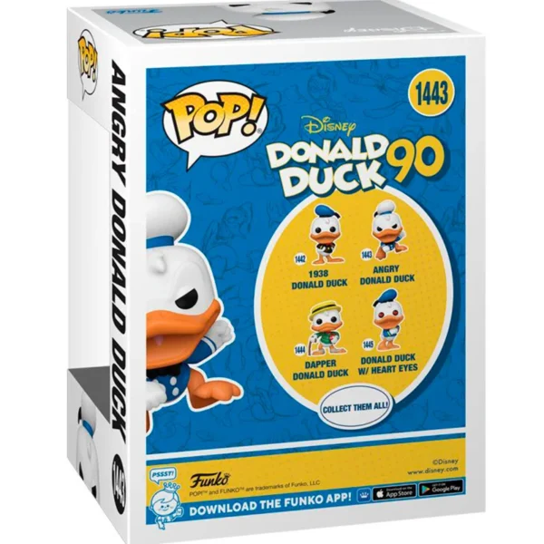 FUNKO POP Pato Donald Enfadado 1443