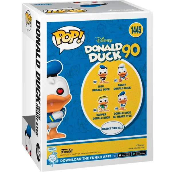 FUNKO POP Pato Donald con Corazones en los Ojos 1445