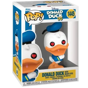 figura POP Pato Donald con Corazones en los Ojos 1445