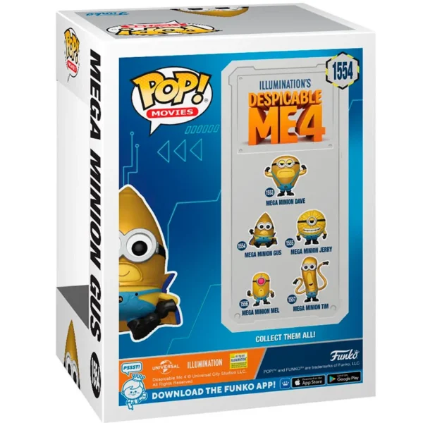 muñeco POP Mega Minion Gus 1554