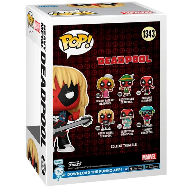 figura POP Deadpool Rockero 1343