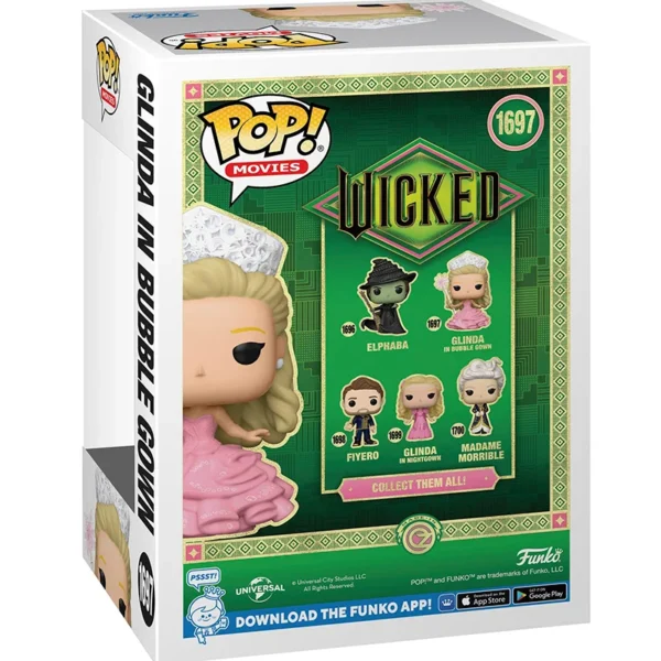 FUNKO POP Glinda con Vestido Rosa 1697