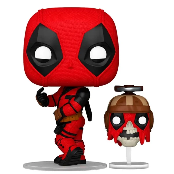 muñeco POP Deadpool con Headpool 1400