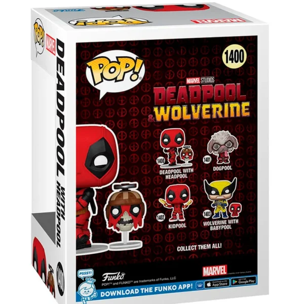 FUNKO POP Deadpool con Headpool 1400