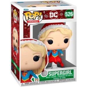 muñeco POP Supergirl Navidad 526