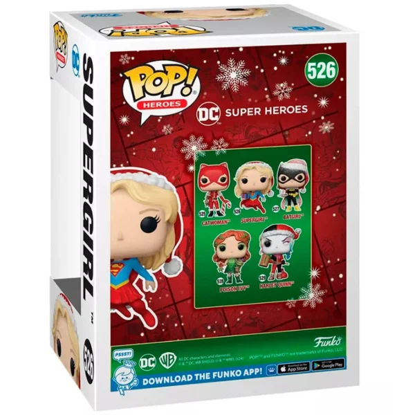 figura POP Supergirl Navidad 526