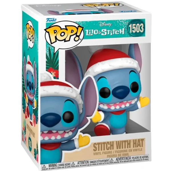 FUNKO POP Stitch con Gorro y Guantes 1503