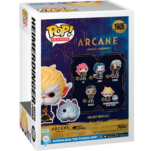 muñeco POP Heimerdinger con Poro 1605