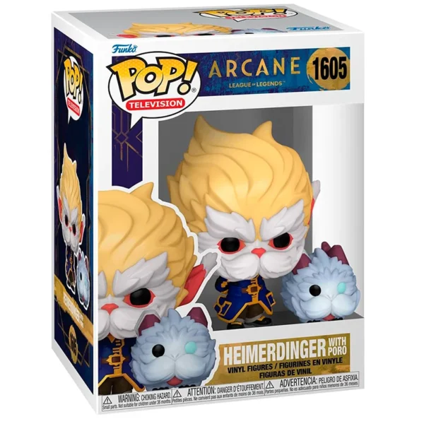 figura POP Heimerdinger con Poro 1605