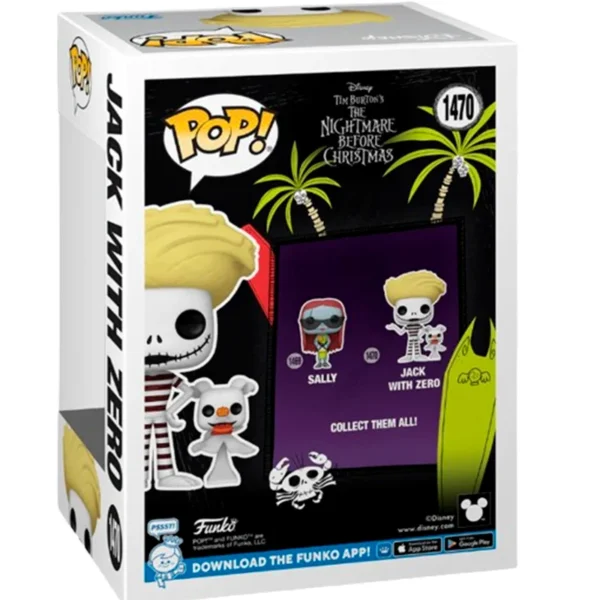 figura POP Jack con Zero en la Playa 1470